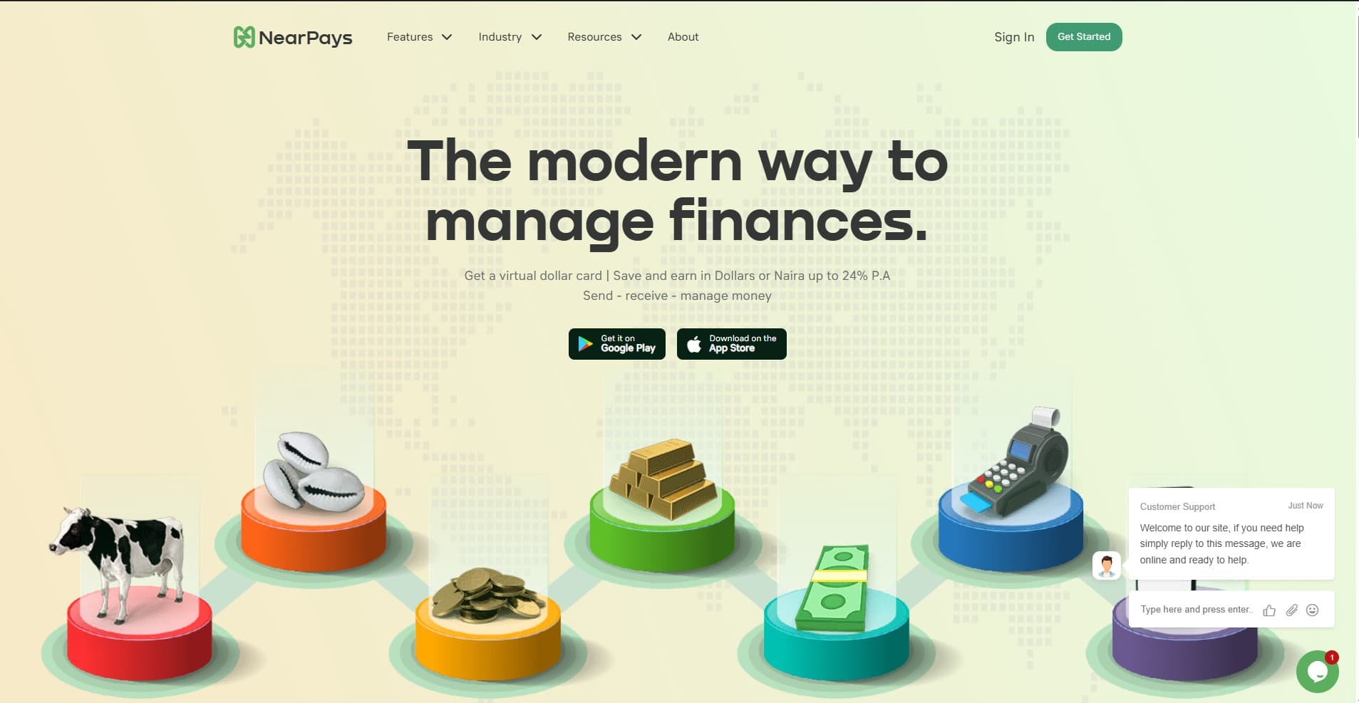 NearPays Platform preview